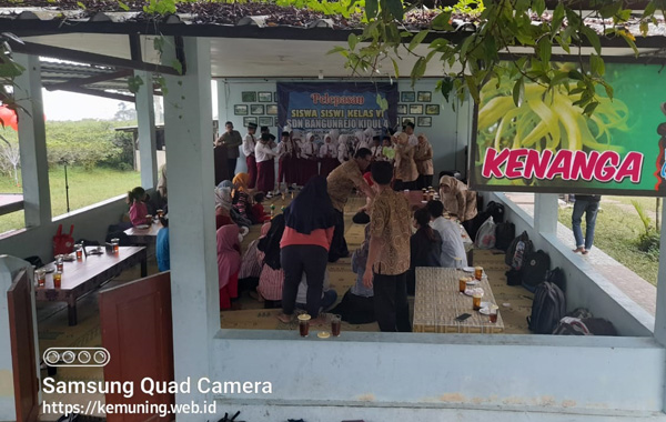 pelepasan perpisahan siswa kelas 6